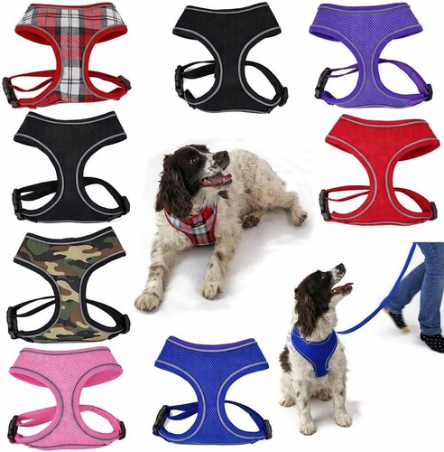 Dog harness puppy pet soft - dog,